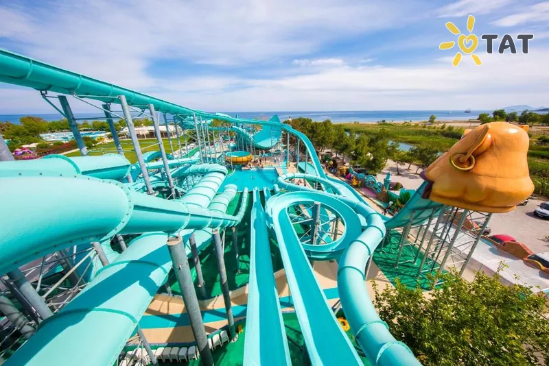 Фото отеля Daima Biz Resort 5* Кемер Турция аквапарк, горки