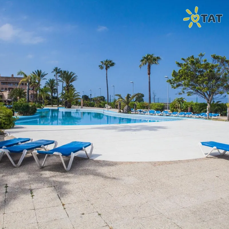 Фото отеля Estudios Turisticos Bahia Sur 3* Коста Де Ла Лус Испания экстерьер и бассейны