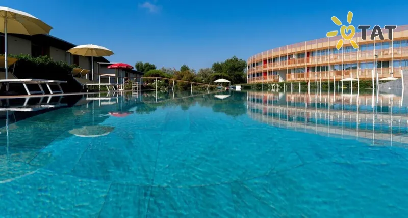 Фото отеля Capo Nord Hotel 4* Kortīna d'Ampeco Itālija ārpuse un baseini