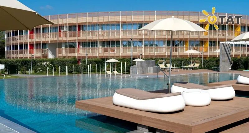 Фото отеля Capo Nord Hotel 4* Kortīna d'Ampeco Itālija ārpuse un baseini