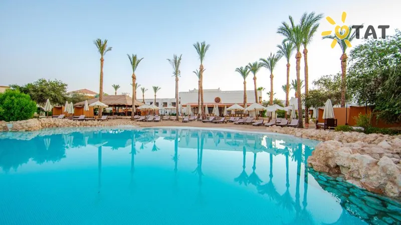 Фото отеля Ghazala Gardens Hotel 4* Шарм эль Шейх Египет экстерьер и бассейны
