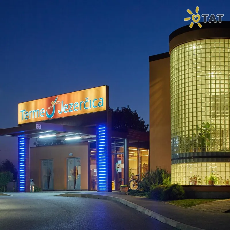 Фото отеля Terme Jezercica Hotel 4* Zagrebas Kroatija išorė ir baseinai