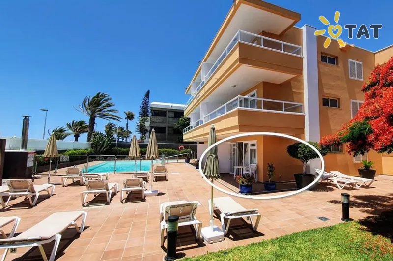 Фото отеля Horizonte Apartamentos 3* о. Гран Канария (Канары) Испания экстерьер и бассейны