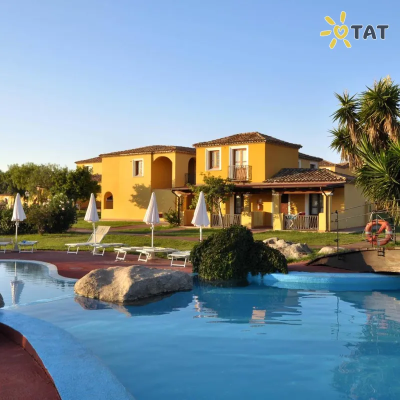 Фото отеля Valtur Baia dei Pini 4* о. Сардиния Италия экстерьер и бассейны