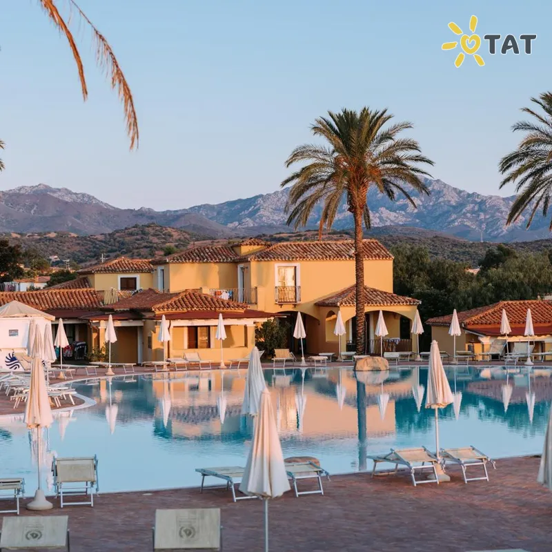 Фото отеля Valtur Baia dei Pini 4* о. Сардиния Италия экстерьер и бассейны