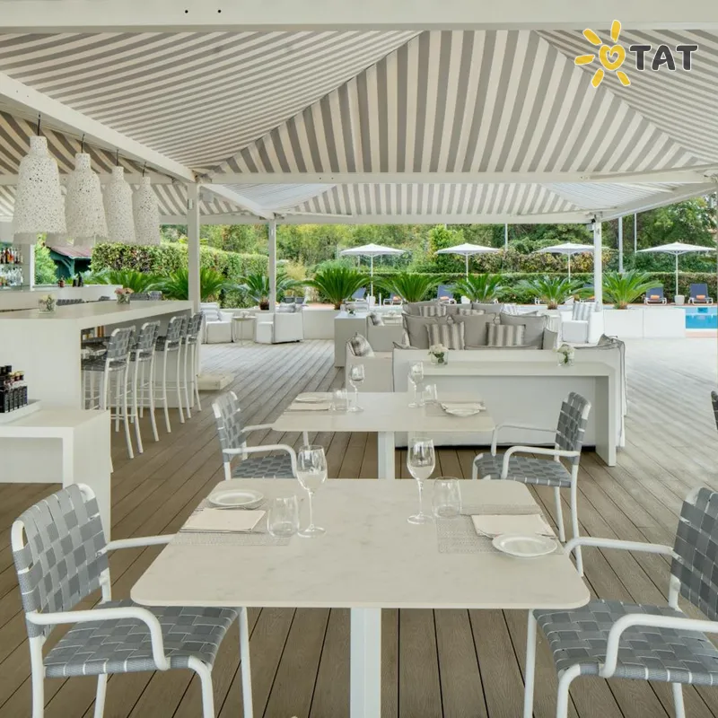 Фото отеля UNA Hotels Forte Dei Marmi 4* Тоскана Италия бары и рестораны