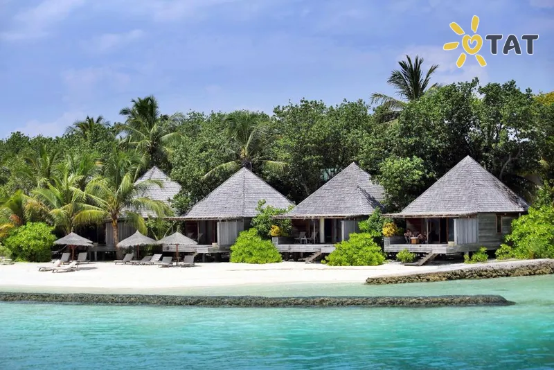 Фото отеля Gangehi Island Resort & Spa 5* Ари (Алифу) Атолл Мальдивы экстерьер и бассейны