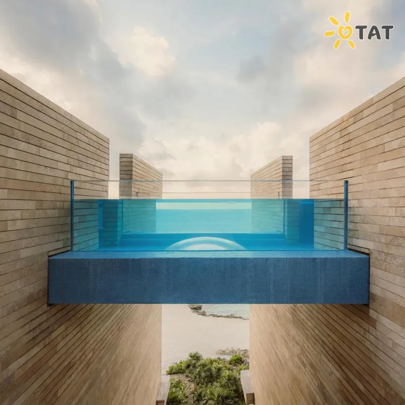 Фото отеля La Casa de la Playa by Xcaret 5* Плая дель Кармен Мексика экстерьер и бассейны