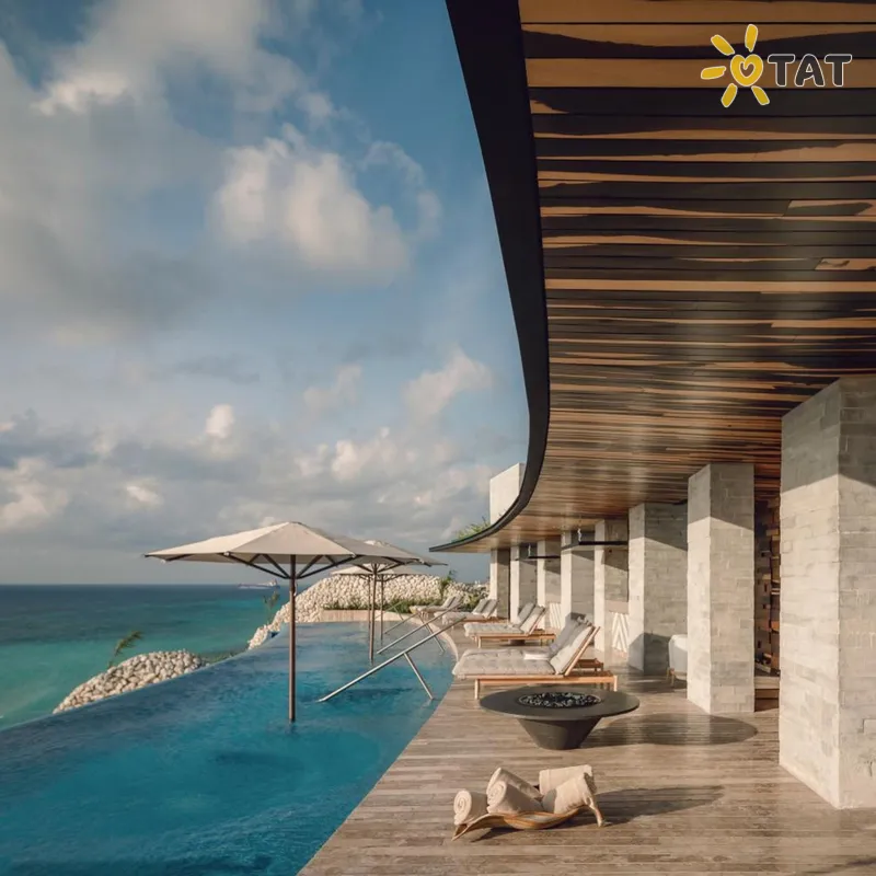 Фото отеля La Casa de la Playa by Xcaret 5* Плая дель Кармен Мексика экстерьер и бассейны