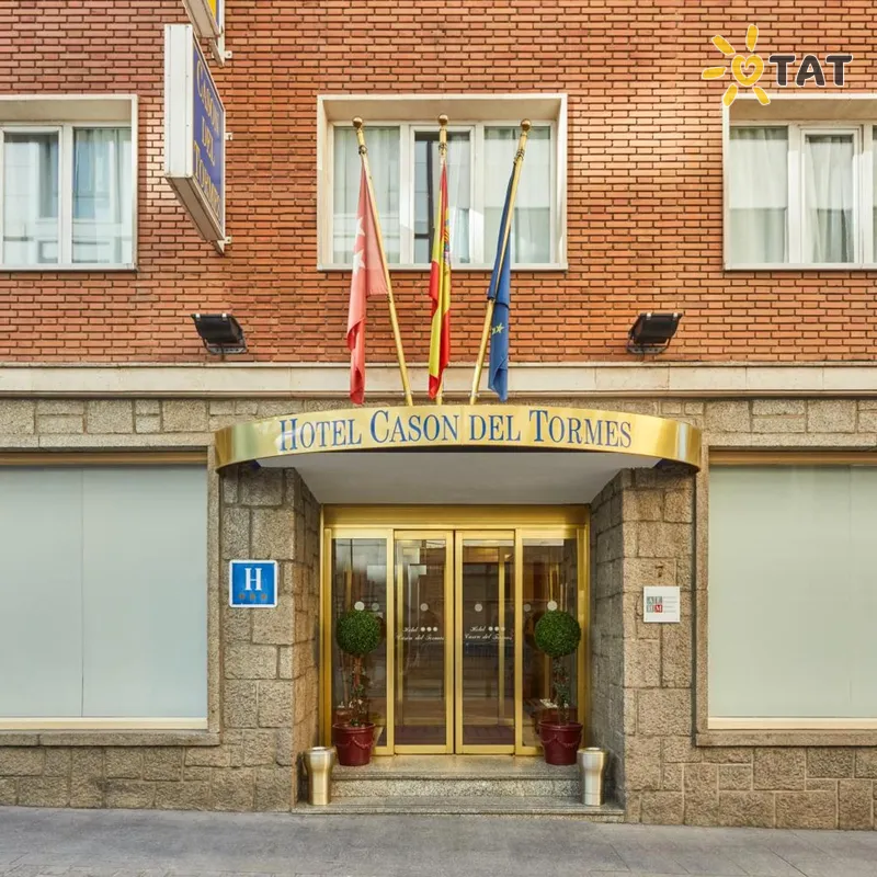 Фото отеля Casоn del Tormes Hotel 3* Мадрид Испания экстерьер и бассейны