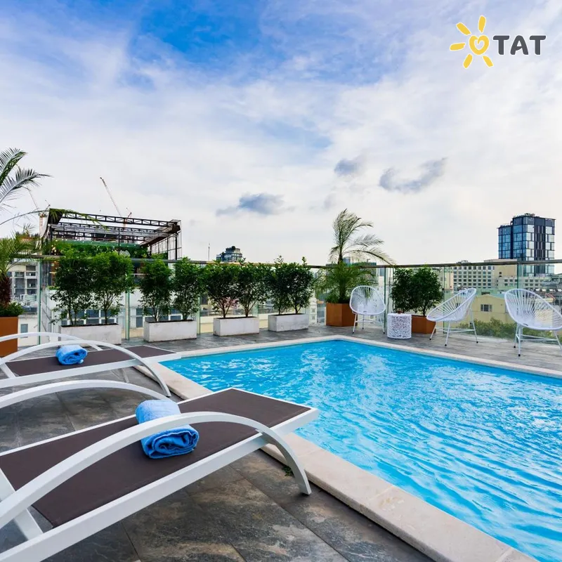 Фото отеля Jovia Hotel 3* Хошимин Вьетнам экстерьер и бассейны