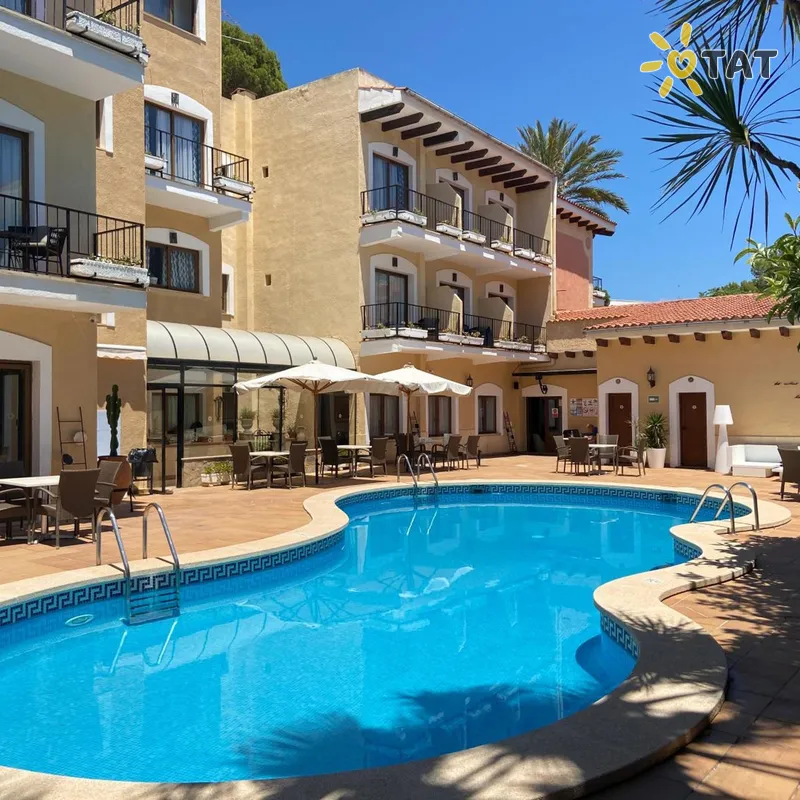 Фото отеля Hs Villa Rosa Paguera 3* о. Майорка Испания экстерьер и бассейны