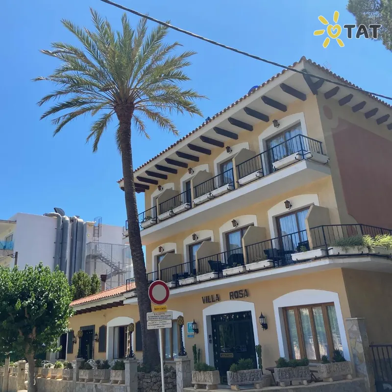 Фото отеля Hs Villa Rosa Paguera 3* о. Майорка Испания экстерьер и бассейны