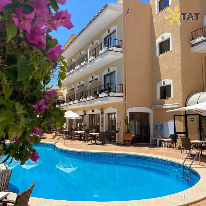 Фото отеля Hs Villa Rosa Paguera 3* о. Майорка Испания экстерьер и бассейны