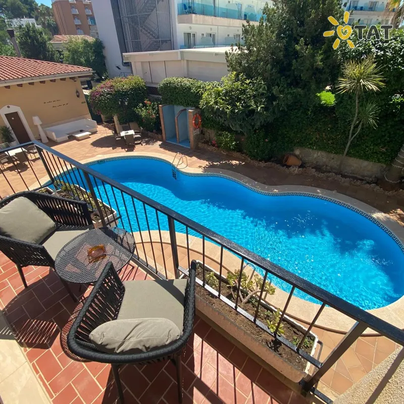 Фото отеля Hs Villa Rosa Paguera 3* о. Майорка Испания экстерьер и бассейны