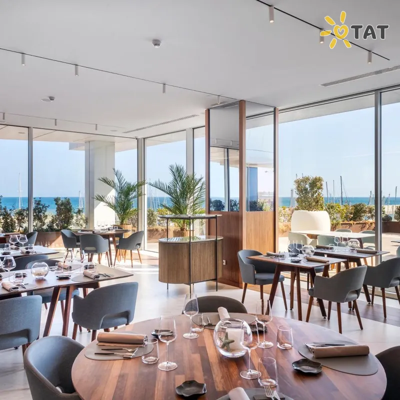 Фото отеля Marina Badalona Hotel 4* Барселона Испания бары и рестораны