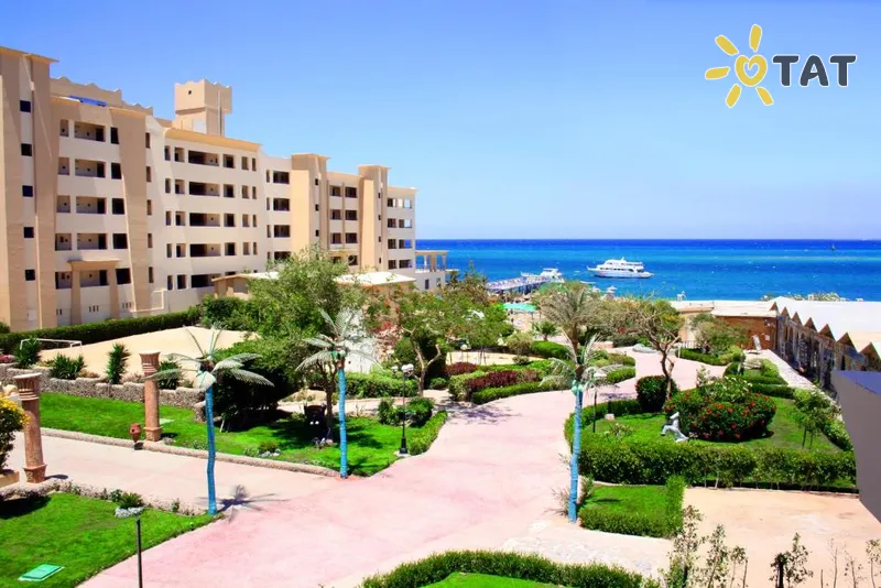Фото отеля King Tut Aqua Park Beach Resort 4* Хургада Египет экстерьер и бассейны