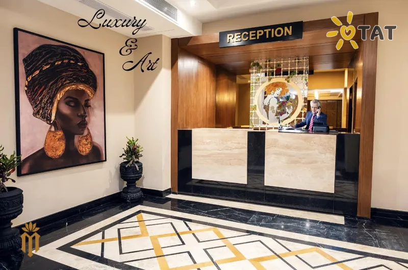 Фото отеля Marwa Palace Cairo 4* Каир Египет лобби и интерьер