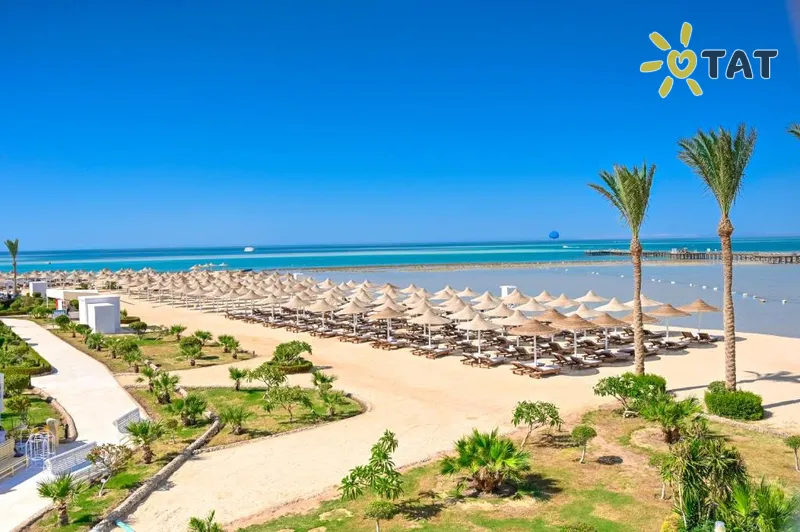 Фото отеля Hawaii Le Jardin Aqua Park 5* Хургада Египет пляж