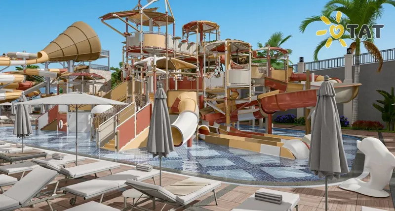 Фото отеля Eftalia Sol 5* Алания Турция аквапарк, горки