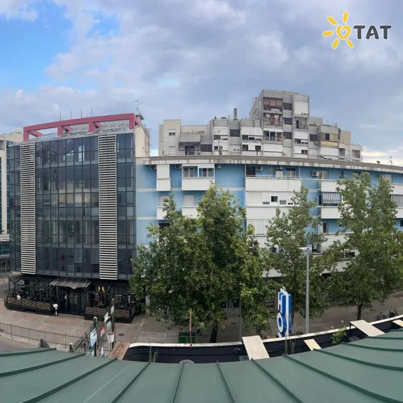 Фото отеля Bojatours Hotel 3* Подгорица Черногория экстерьер и бассейны