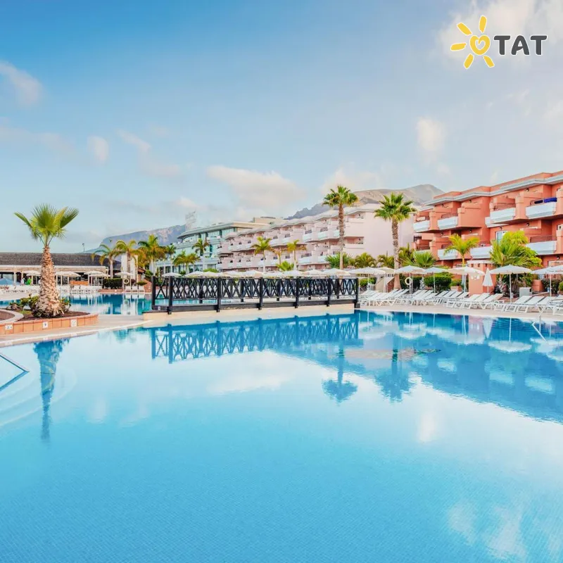 Фото отеля Landmar Costa los Gigantes Family Resort 4* о. Тенерифе (Канары) Испания экстерьер и бассейны