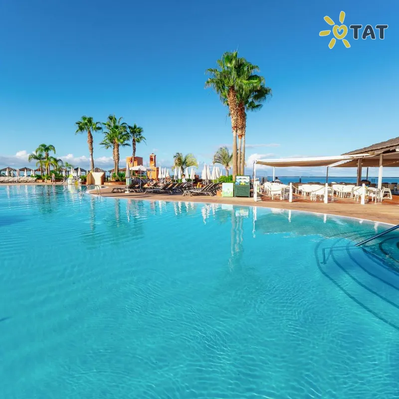 Фото отеля Landmar Costa los Gigantes Family Resort 4* о. Тенерифе (Канары) Испания экстерьер и бассейны