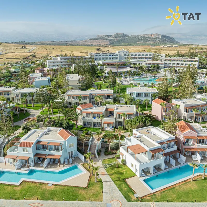 Фото отеля Iberostar Creta Marine 4* о. Крит – Ретимно Греция экстерьер и бассейны