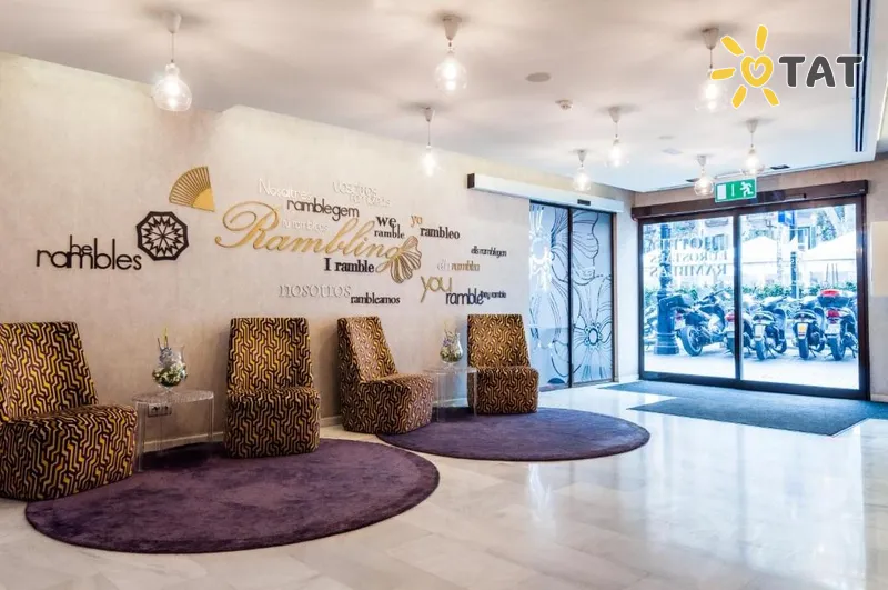 Фото отеля Ikonik Ramblas 4* Барселона Испания лобби и интерьер