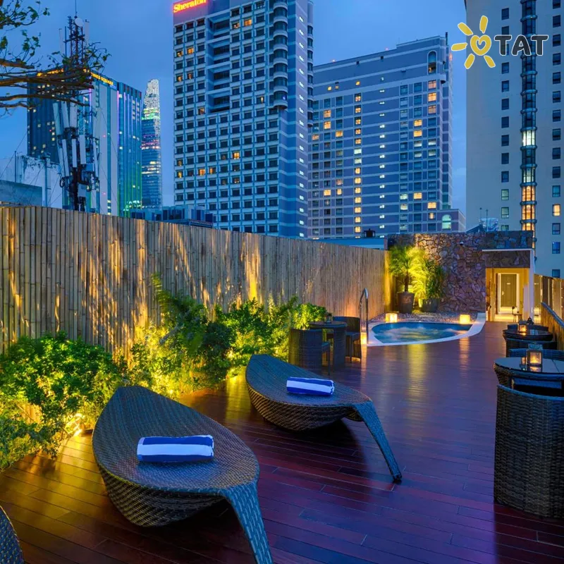 Фото отеля Silverland Min Hotel 3* Хошимин Вьетнам экстерьер и бассейны