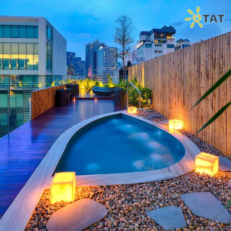 Фото отеля Silverland Min Hotel 3* Хошимин Вьетнам экстерьер и бассейны