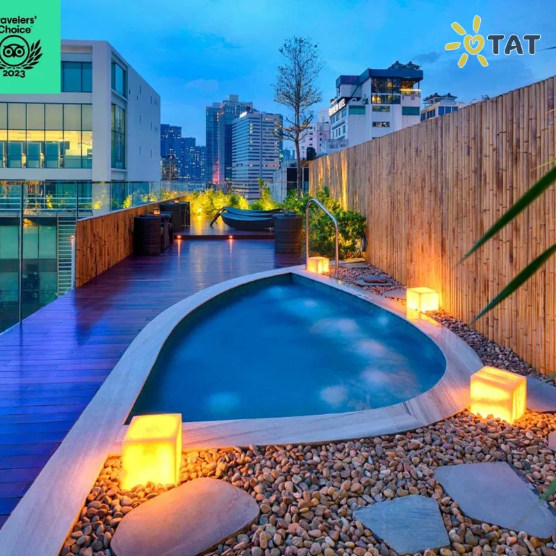 Фото отеля Silverland Min Hotel 3* Хошимин Вьетнам экстерьер и бассейны