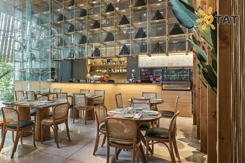 Фото отеля Sky Gem Hotel Sora 4* Хошимин Вьетнам бары и рестораны