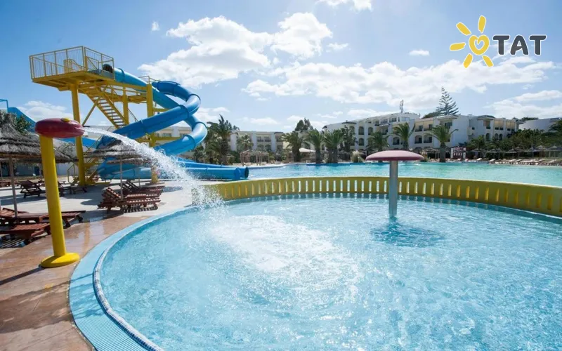 Фото отеля Soviva Resort Hоtel 3* Сусс Тунис аквапарк, горки