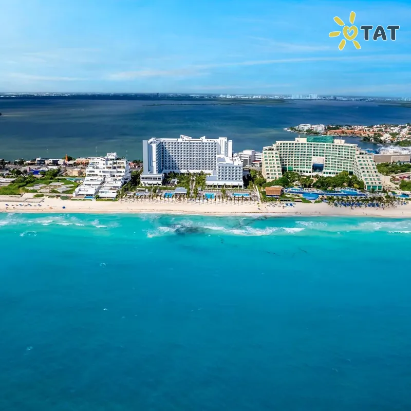 Фото отеля Riu Palace Kukulkan 5* Канкун Мексика пляж