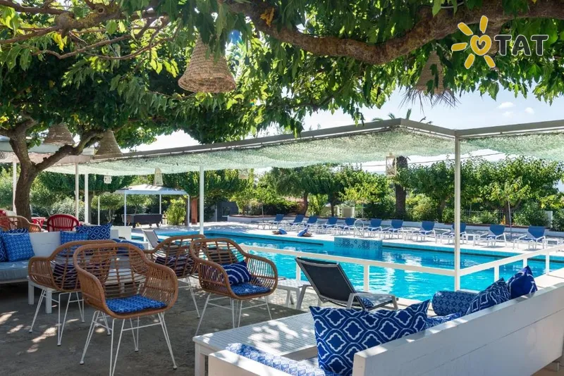 Фото отеля Sirocco Hotel 3* о. Закинф Греция экстерьер и бассейны