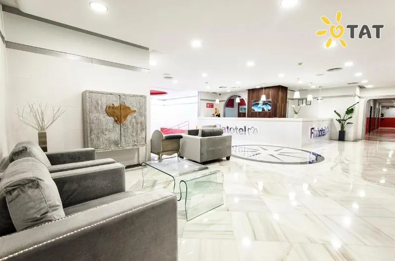Фото отеля First Flatotel International 3* Коста Дель Соль Испания лобби и интерьер