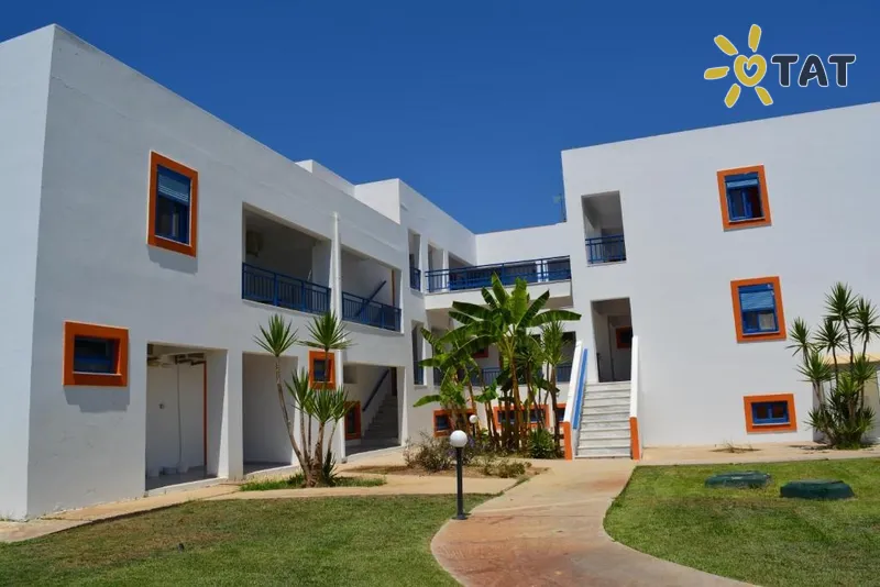 Фото отеля Bouradanis Village Hotel Studios & Apartments 3* о. Кос Греция экстерьер и бассейны