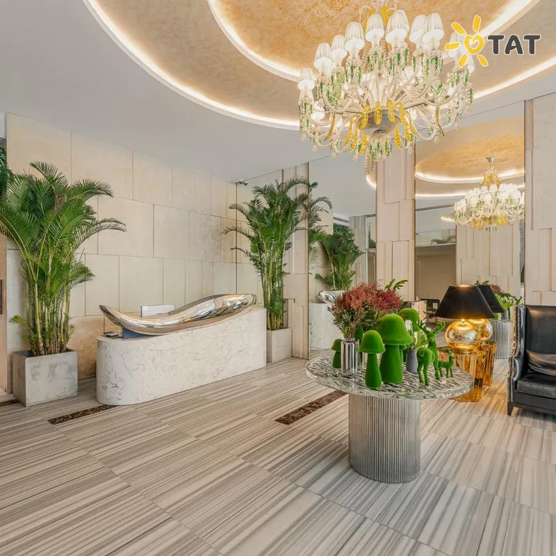 Фото отеля A&EM Saigon Hotel 5* Хошимин Вьетнам лобби и интерьер