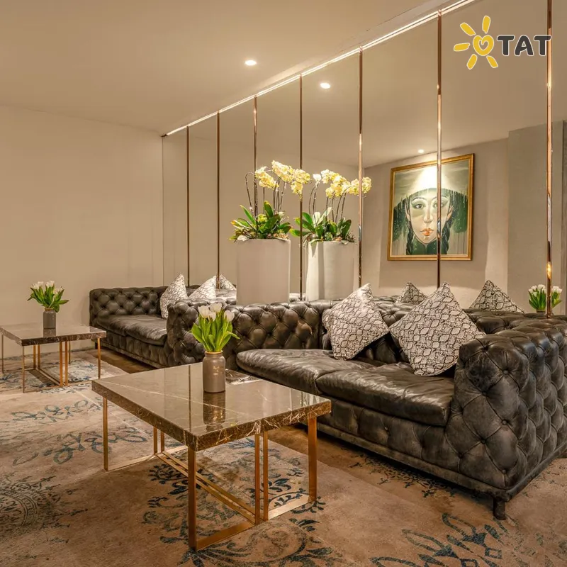 Фото отеля A&EM Saigon Hotel 5* Хошимин Вьетнам лобби и интерьер