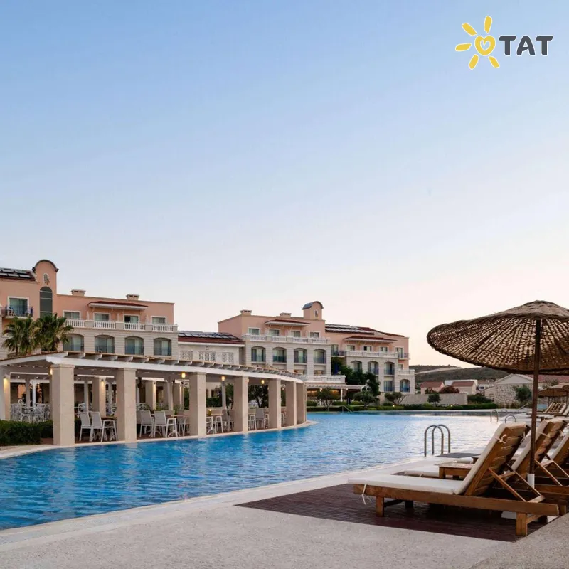 Фото отеля Dolce by Wyndham Cesme Alacati 4* Измир Турция экстерьер и бассейны