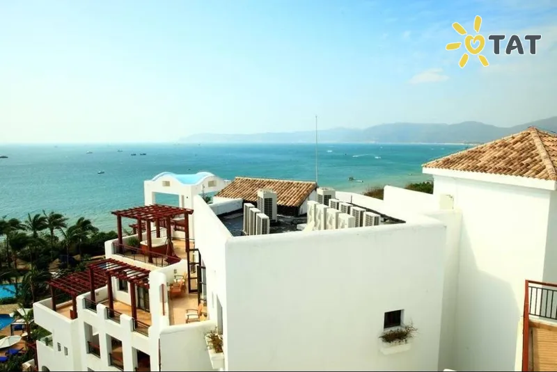 Фото отеля Aegean Suites Sanya Yalong Bay Resort 5* apie. Hainanas Kinija išorė ir baseinai