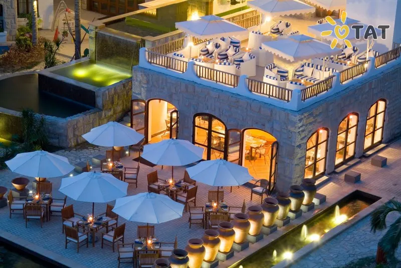 Фото отеля Aegean Suites Sanya Yalong Bay Resort 5* apie. Hainanas Kinija išorė ir baseinai