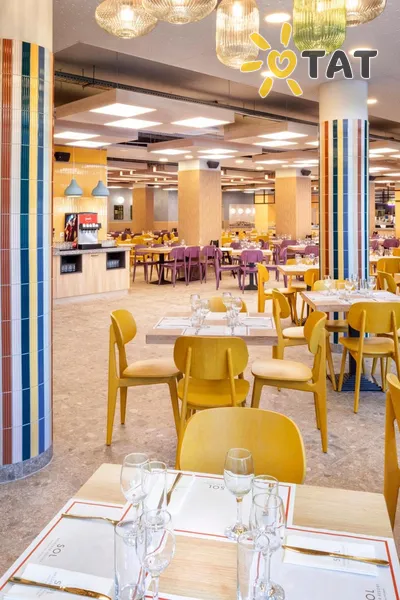 Фото отеля Sol Nessebar Bay & Mare Resort 4* Nesebaras Bulgarija barai ir restoranai