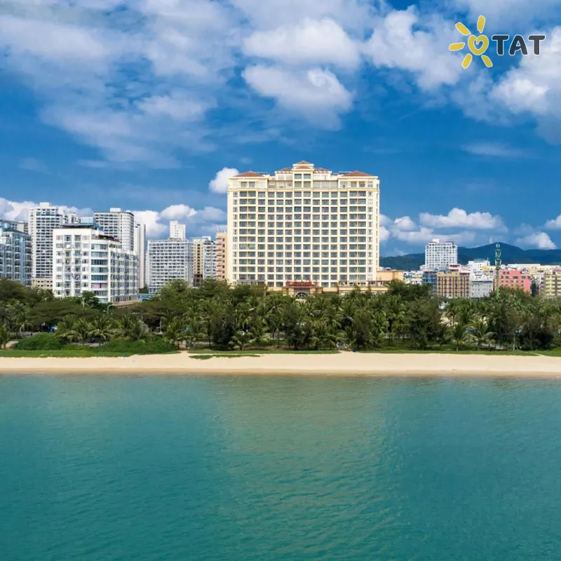 Фото отеля Sanya Shengyi Seaview Hotel 4* о. Хайнань Китай экстерьер и бассейны