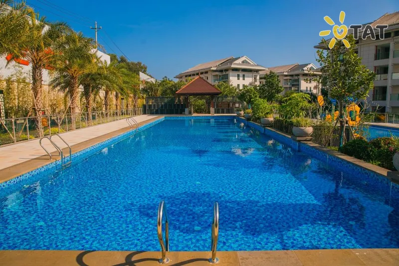 Фото отеля Sanya Yalong Bay 99 Resort 4* о. Хайнань Китай экстерьер и бассейны