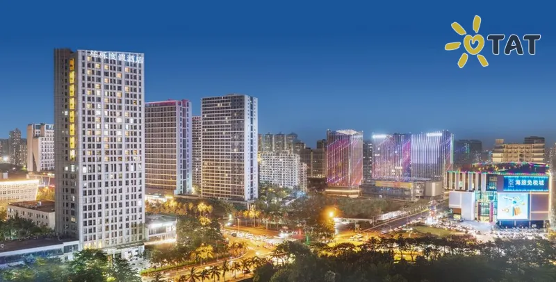 Фото отеля Paxton Vacances Hotels & Resorts Sanya 3* о. Хайнань Китай экстерьер и бассейны