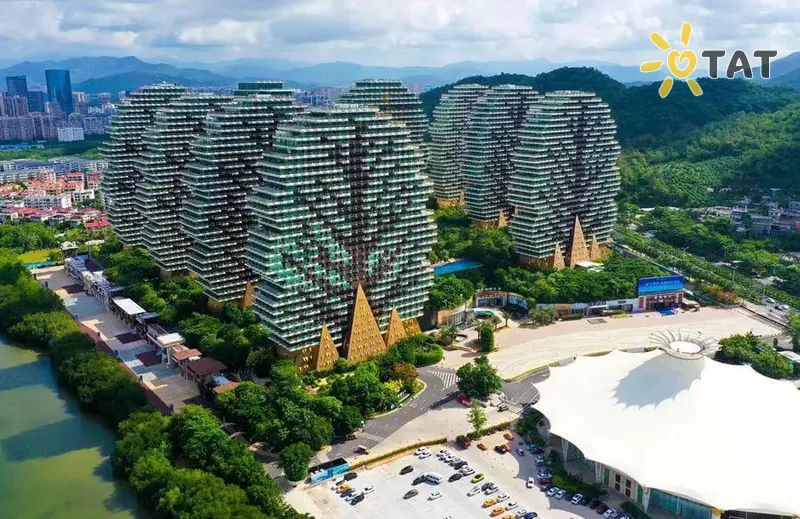 Фото отеля Sanya Gionee International Hotel 4* о. Хайнань Китай екстер'єр та басейни