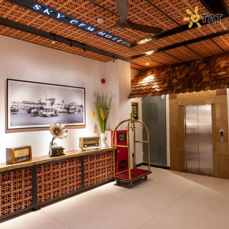 Фото отеля Sky Gem Hotel Central 4* Хошимин Вьетнам лобби и интерьер