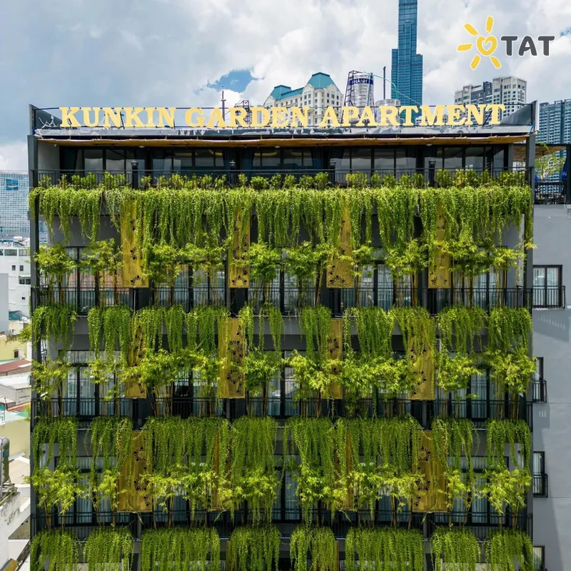 Фото отеля Kunkin Garden Aparthotel 4* Хошимин Вьетнам экстерьер и бассейны